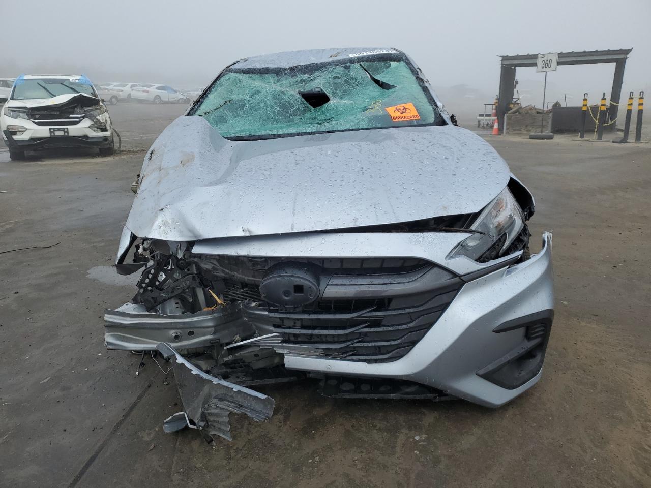 2024 Subaru Legacy VIN 4S3BWAD60R3010275 Copart auction photo, rollover damage thumbnail 5