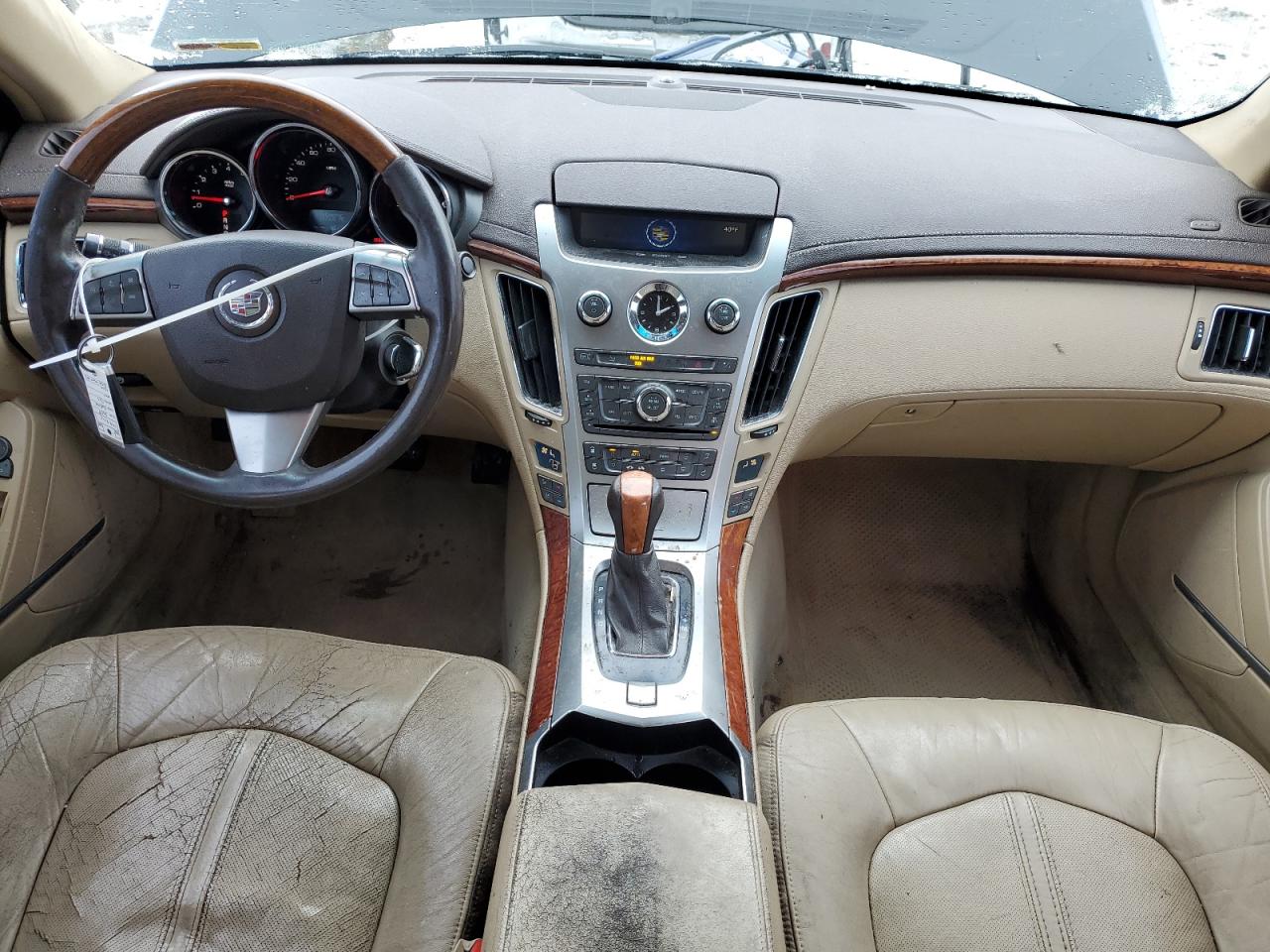 2008 Cadillac CTS VIN 1G6DJ577980179877 Copart auction photo, front end / rear end damage thumbnail 8