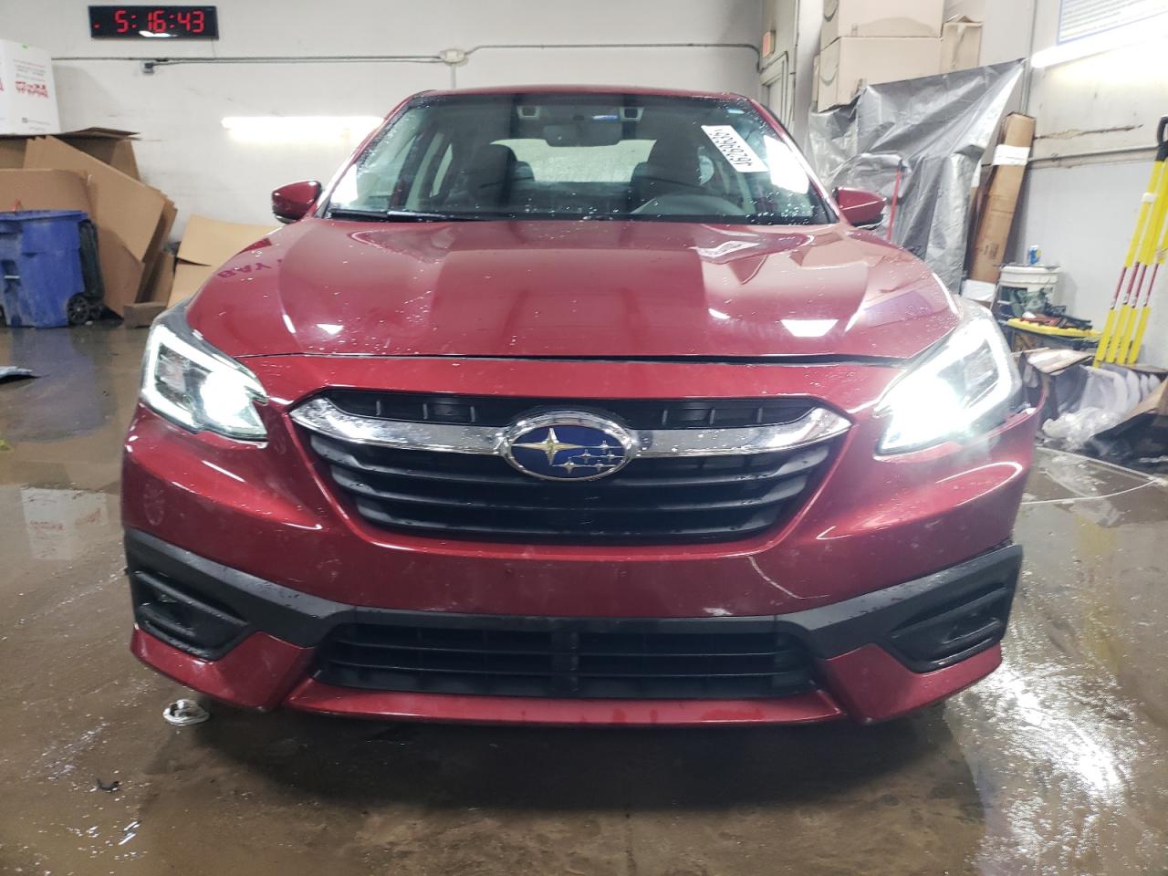 2022 Subaru Legacy VIN 4S3BWAD64N3017384 Copart auction photo, all over damage thumbnail 5