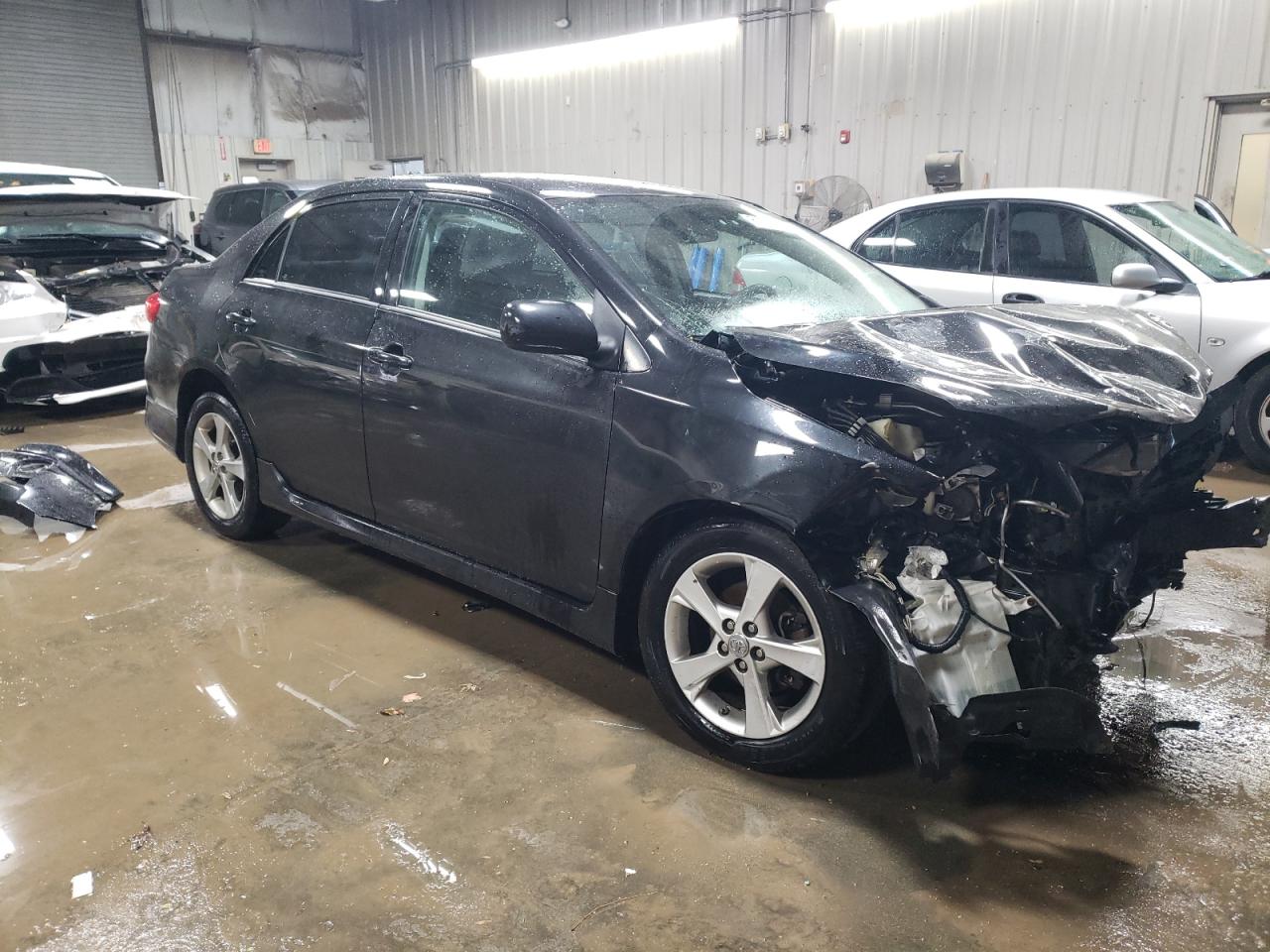 2011 Toyota Corolla VIN 2T1BU4EE8BC592510 Copart auction photo, all over damage thumbnail 4