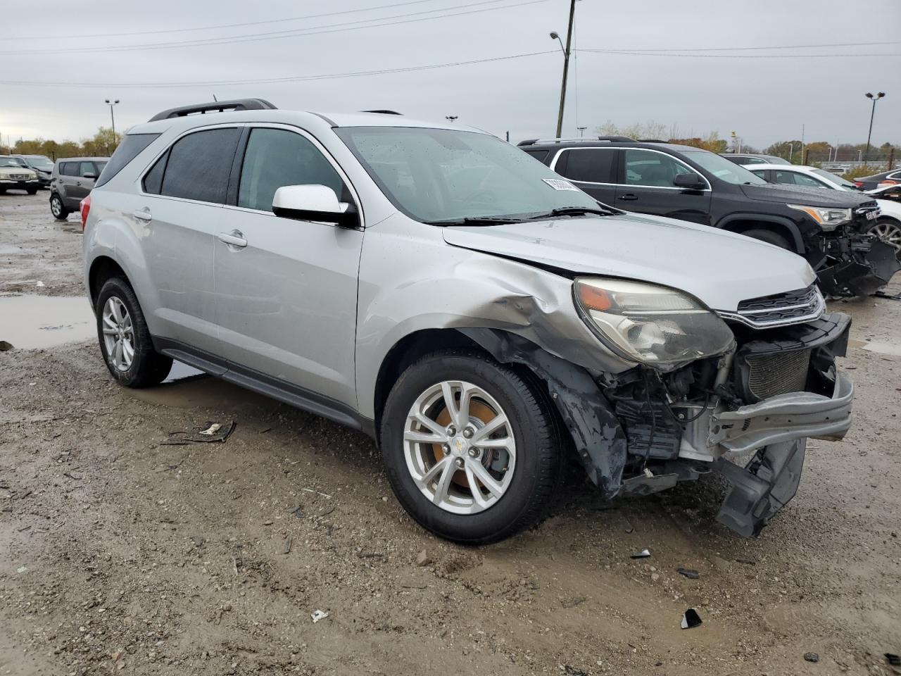 2017 Chevrolet Equinox VIN 2GNALCEK8H6293289 Copart auction photo, front end / undercarriage damage thumbnail 4