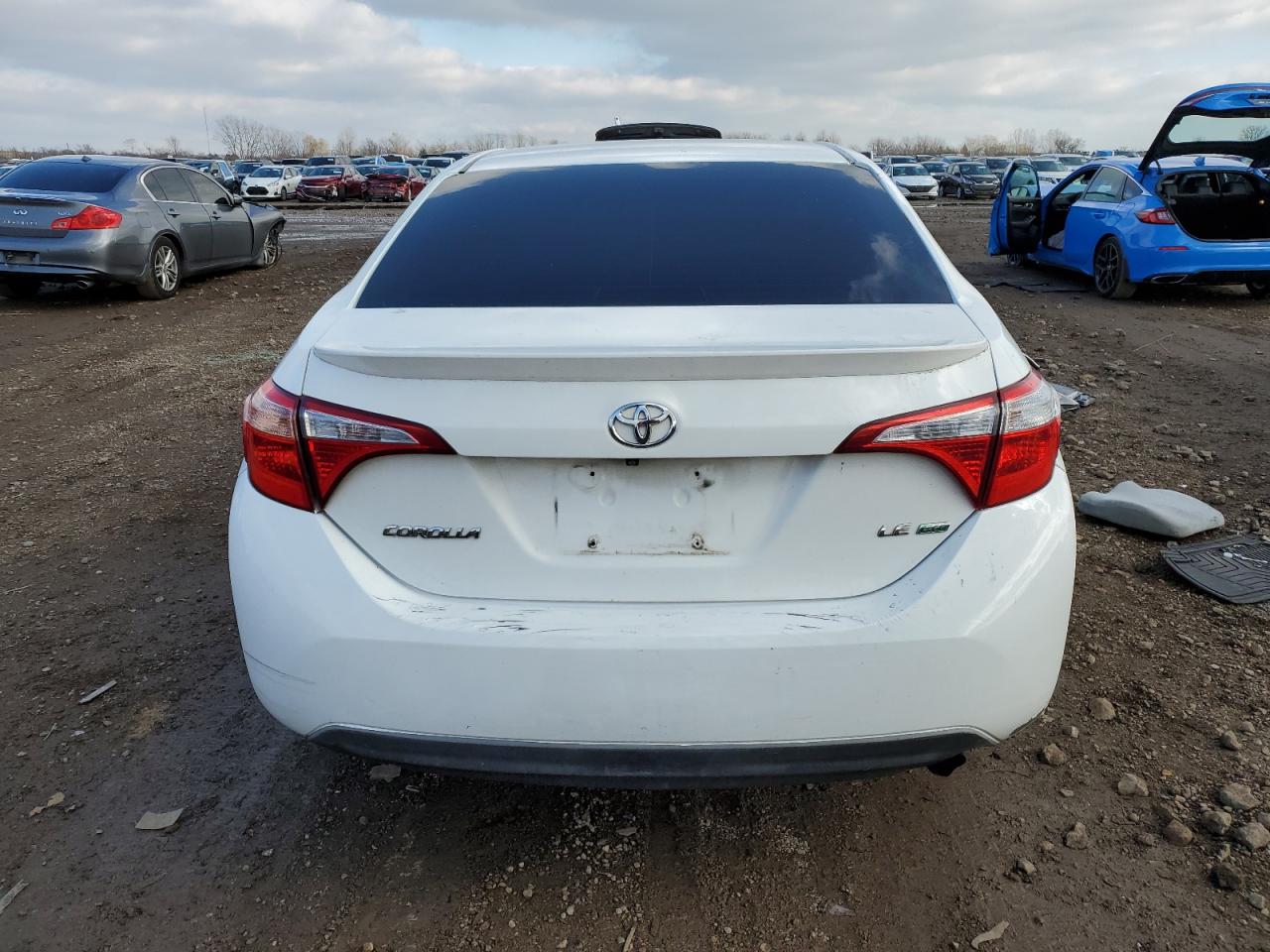 2017 Toyota Corolla VIN 2T1BURHEXHC756423 Copart auction photo, front end damage thumbnail 6