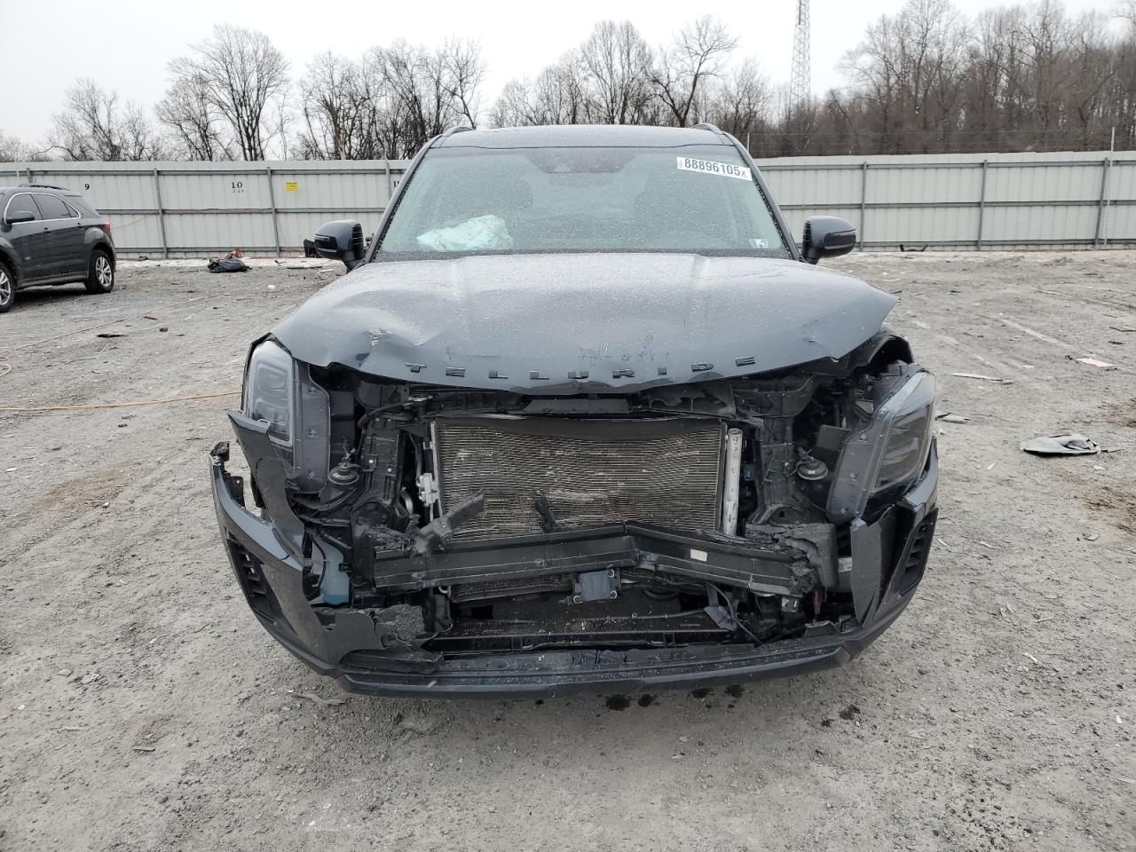 2022 KIA Telluride VIN 5XYP3DHC9NG288162 Copart auction photo, front end damage thumbnail 5