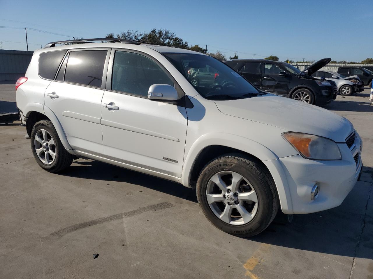 2012 Toyota RAV 4 VIN 2T3YK4DV8CW017459 Copart auction photo, rear end damage thumbnail 4