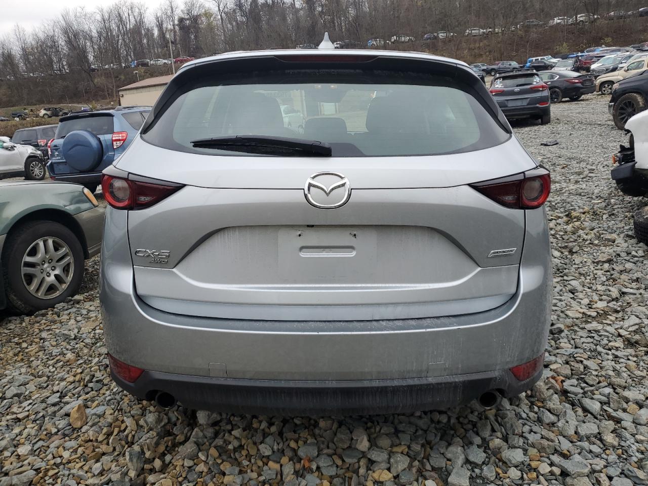 2018 Mazda CX-5 VIN JM3KFBBM4J0455087 Copart auction photo, side / front end damage thumbnail 6