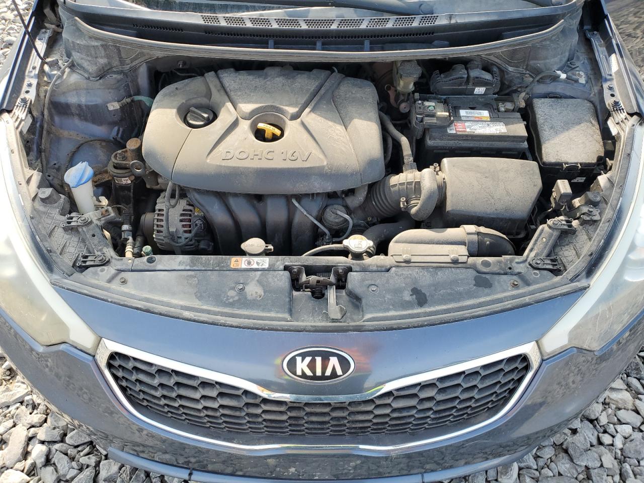 2016 KIA Forte VIN KNAFK4A69G5586254 Copart auction photo, rear end / front end damage thumbnail 13