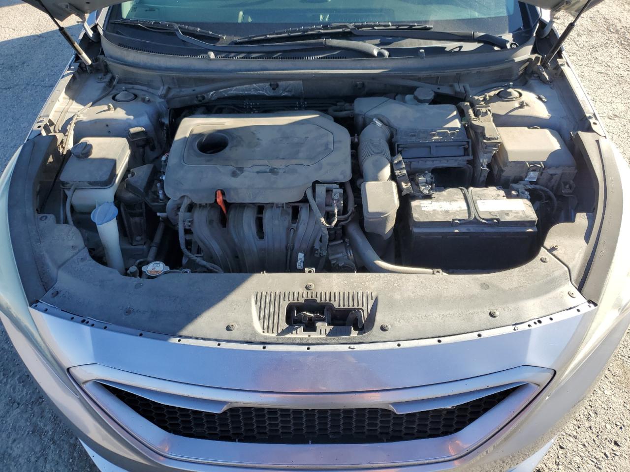 2015 Hyundai Sonata VIN 5NPE24AF0FH204187 Copart auction photo, vandalism / rear end damage thumbnail 11