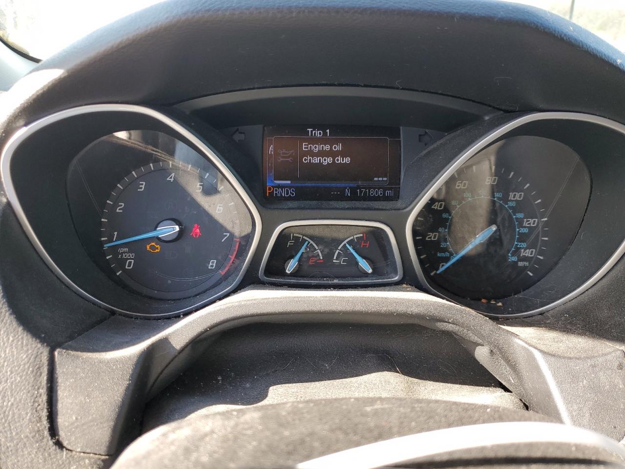 2013 Ford Focus VIN 1FADP3J26DL207548 Copart auction photo, front end / side damage thumbnail 9
