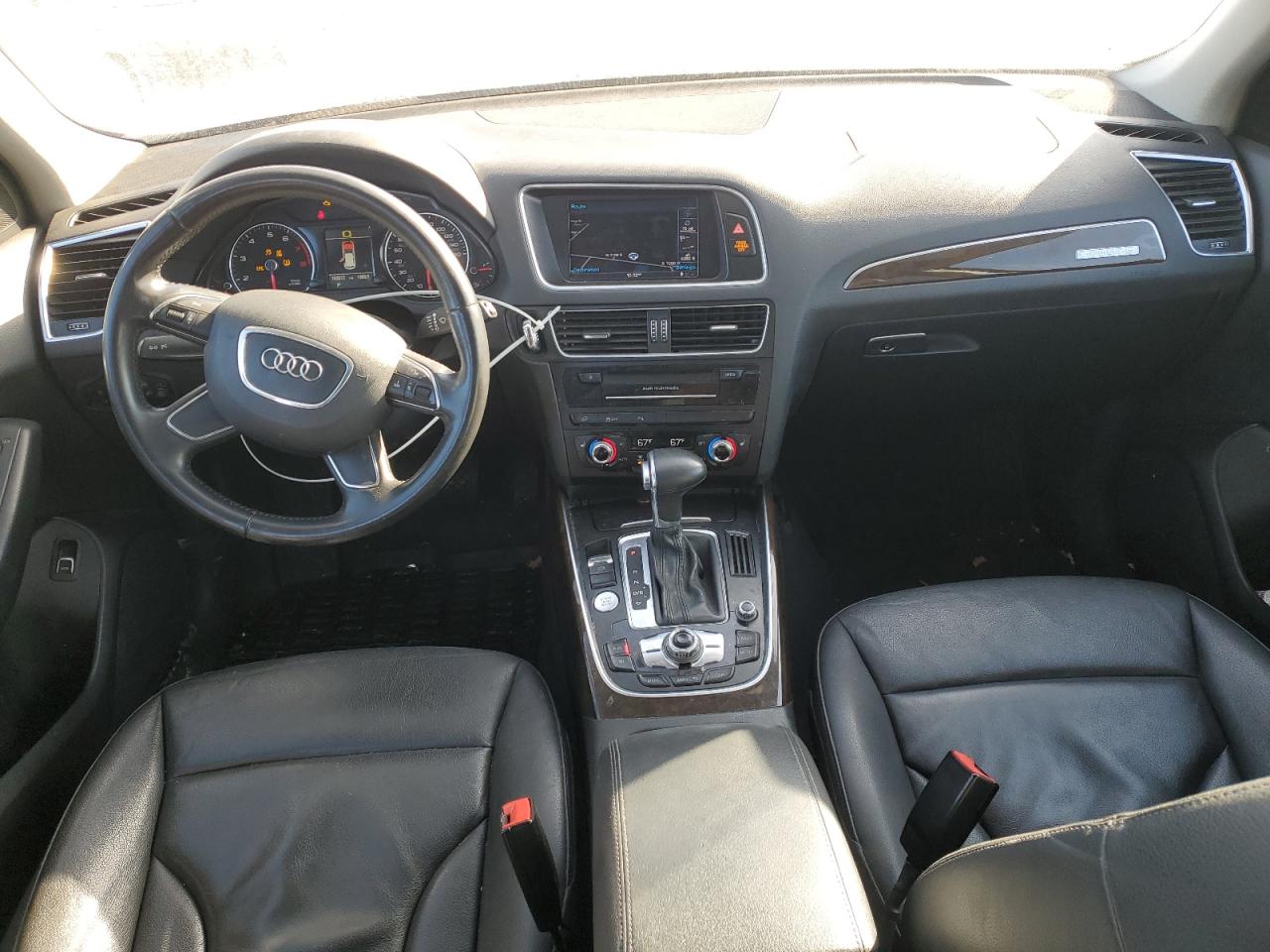 2013 Audi Q5 VIN WA1LFAFP6DA010919 Copart auction photo, front end / mechanical damage thumbnail 8