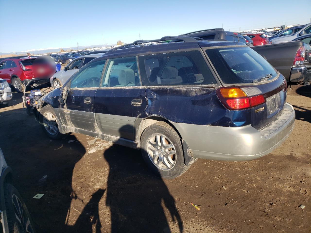 2003 Subaru Legacy VIN 4S3BH675137628960 Copart auction photo, rollover damage thumbnail 2
