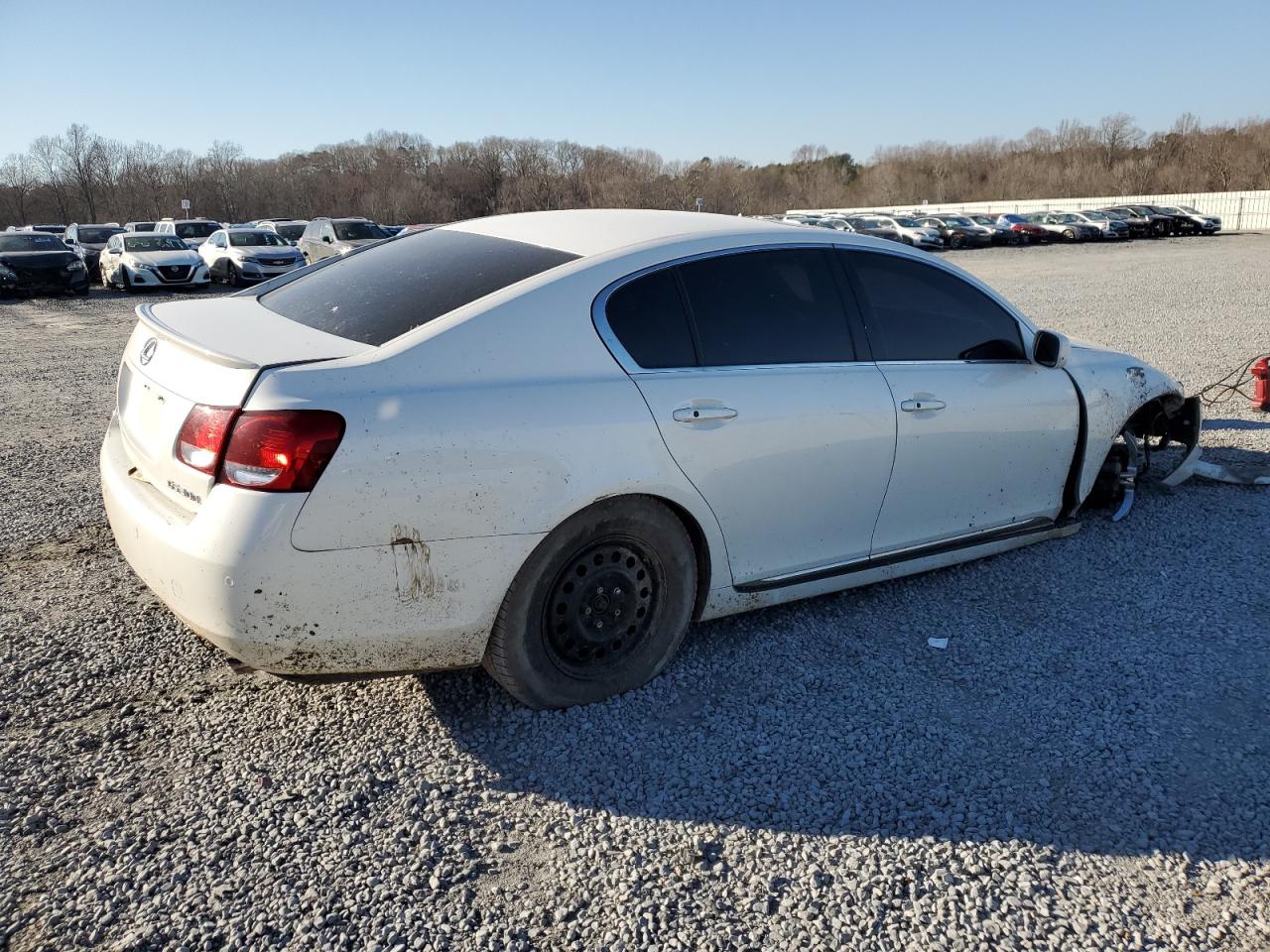 2006 Lexus GS 300 VIN JTHBH96S765015670 Copart auction photo, front end / undercarriage damage thumbnail 3