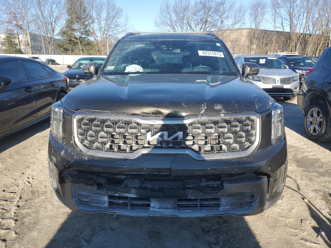 2023 KIA Telluride VIN 5XYP5DGC9PG326343 Copart auction photo, front end damage thumbnail 5