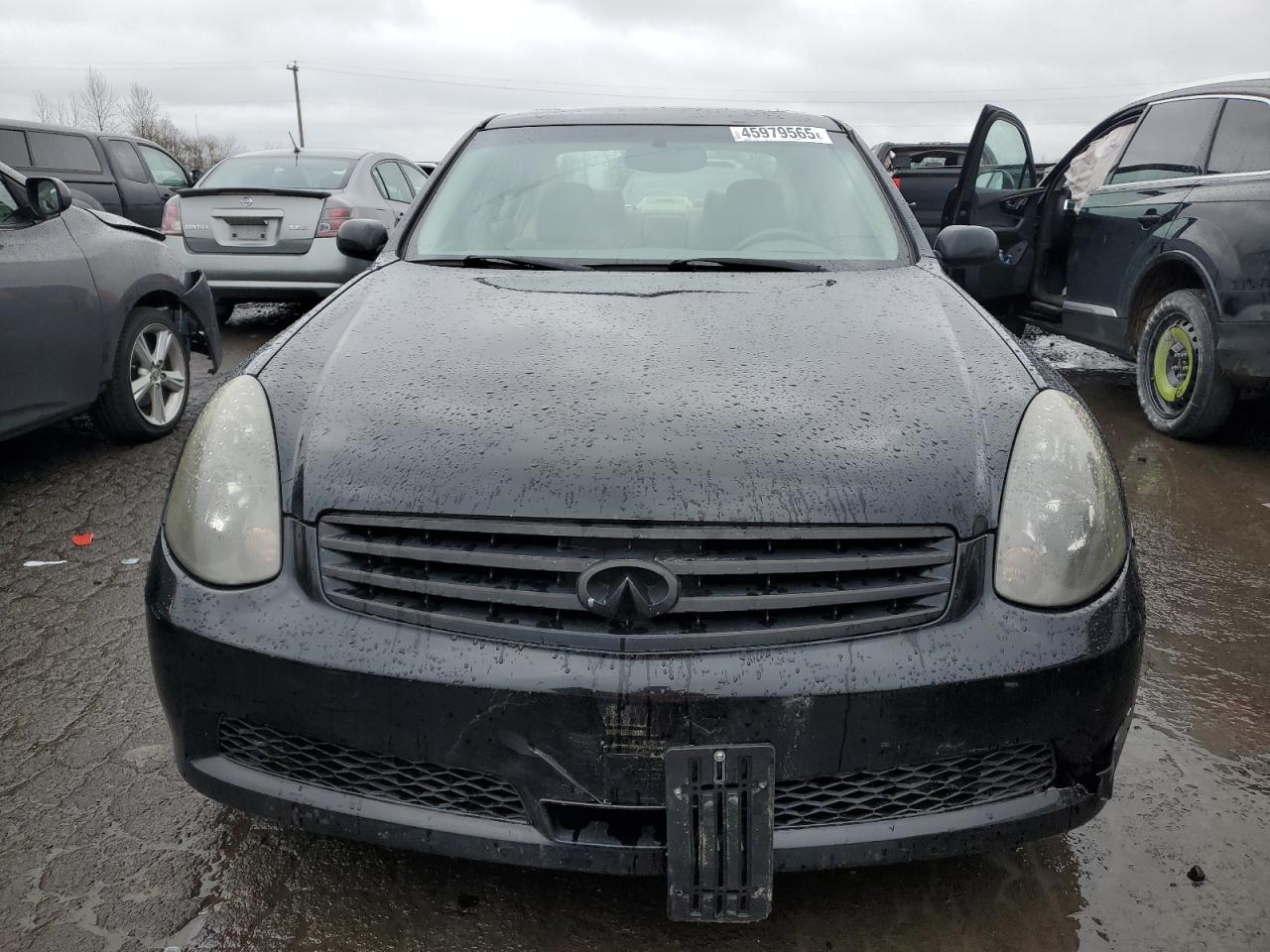 2005 Infiniti G VIN JNKCV51F25M300832 Copart auction photo, rear end damage thumbnail 5