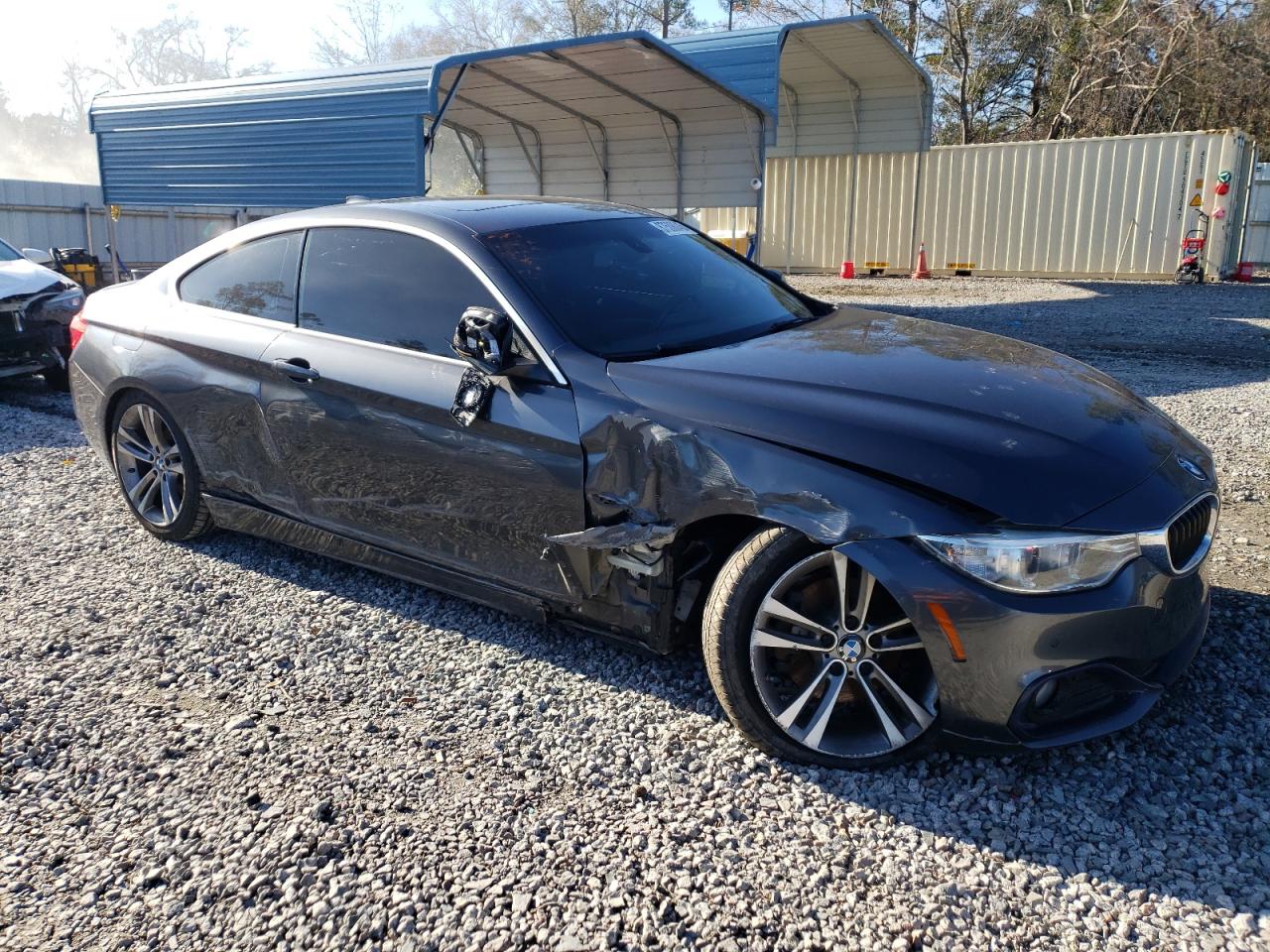 2016 BMW 4er VIN WBA3N7C5XGK227951 Copart auction photo, all over damage thumbnail 4