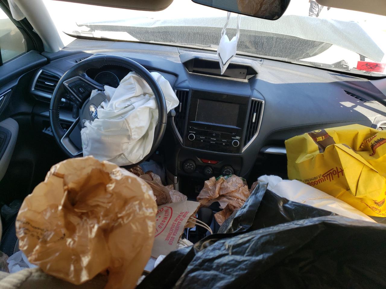 2019 Subaru Forester VIN JF2SKAEC7KH550894 Copart auction photo, front end damage thumbnail 8