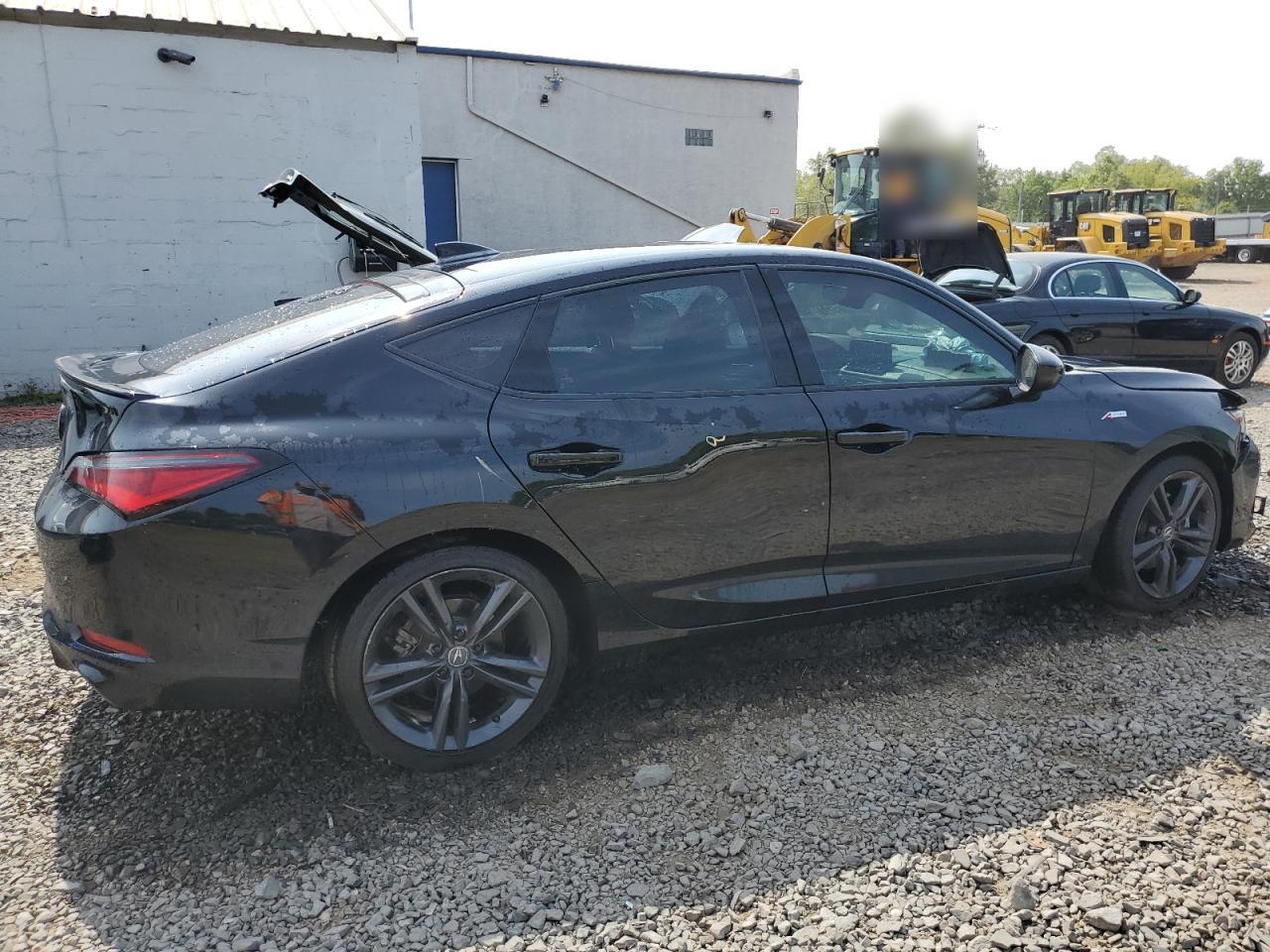 2023 Acura Integra VIN 19UDE4H39PA002084 Copart auction photo, front end damage thumbnail 3