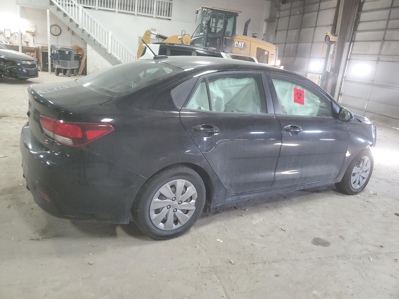 2019 KIA Rio VIN 3KPA24AB5KE201666 Copart auction photo, front end / minor dent/scratches damage thumbnail 3