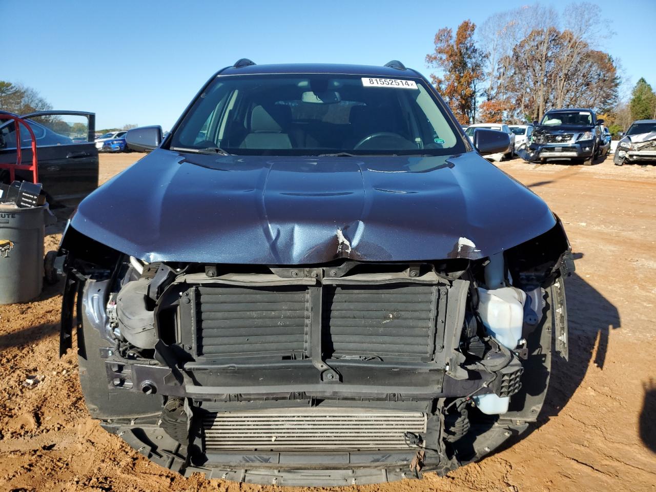 2018 GMC Terrain VIN 3GKALMEV2JL405034 Copart auction photo, front end damage thumbnail 5