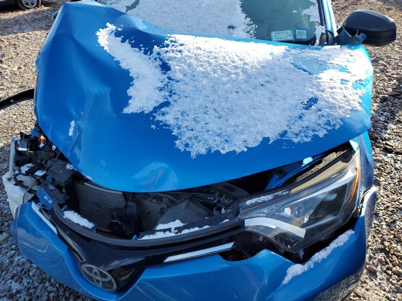 2018 Toyota RAV 4 VIN JTMBFREV1JJ230626 Copart auction photo, front end / side damage thumbnail 12