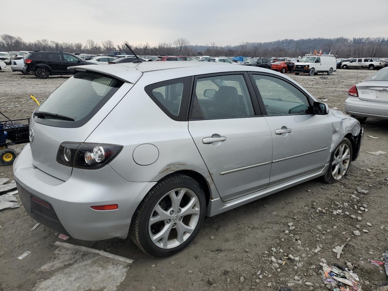 2008 Mazda 3 VIN JM1BK343581136185 Copart auction photo, front end damage thumbnail 3