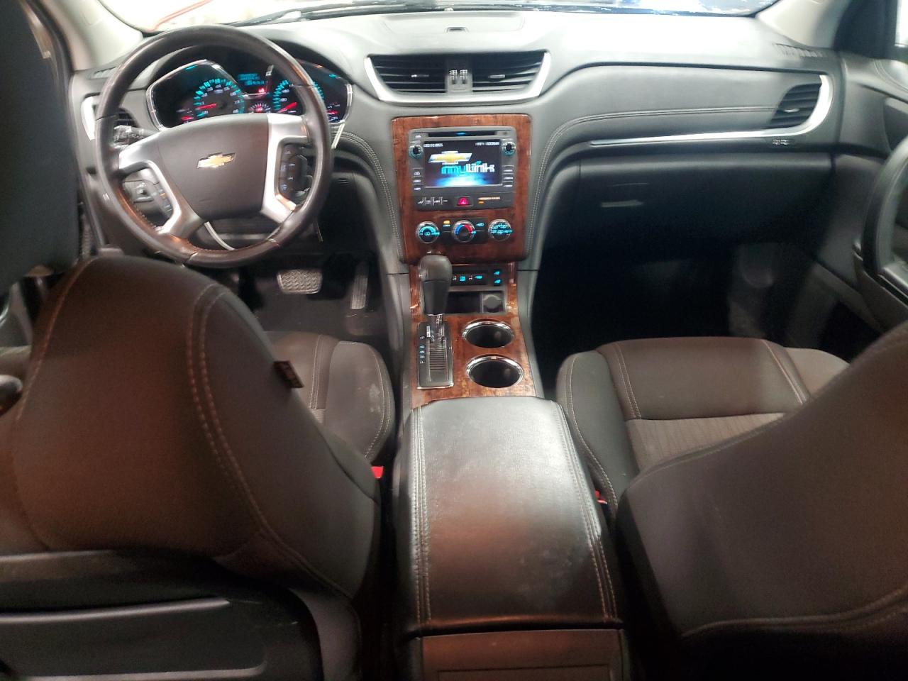 2014 Chevrolet Traverse VIN 1GNKRGKD3EJ328206 Copart auction photo, front end damage thumbnail 8