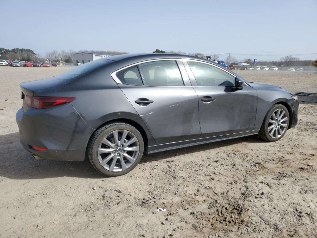 2023 Mazda 3 VIN 3MZBPACM6PM361231 Copart auction photo, side / rear end damage thumbnail 3