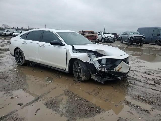 2023 Honda Accord VIN 1HGCY2F57PA022622 Copart auction photo, front end / side damage thumbnail 11