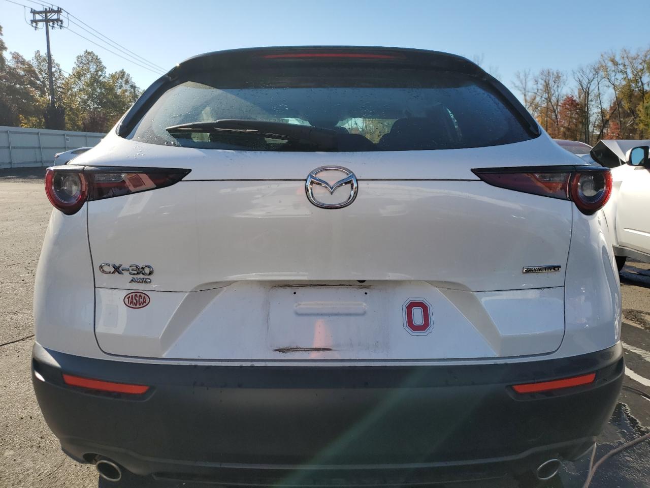 2023 Mazda CX-30 VIN 3MVDMBAM8PM544240 Copart auction photo, side / front end damage thumbnail 6