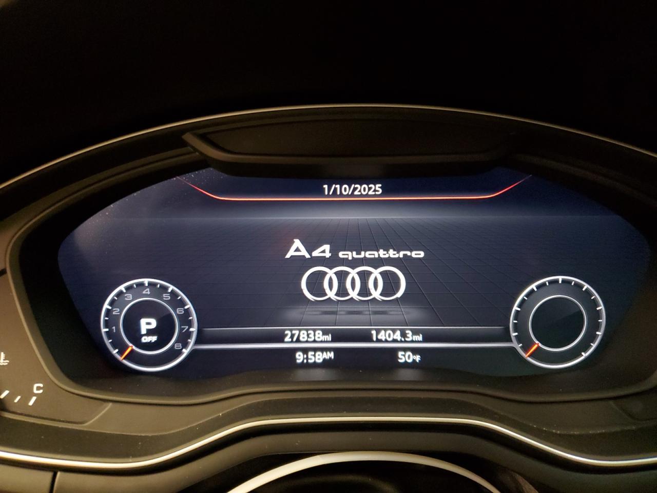 2018 Audi A4 VIN WAUENAF40JA097586 Copart auction photo, all over / minor dent/scratches damage thumbnail 9