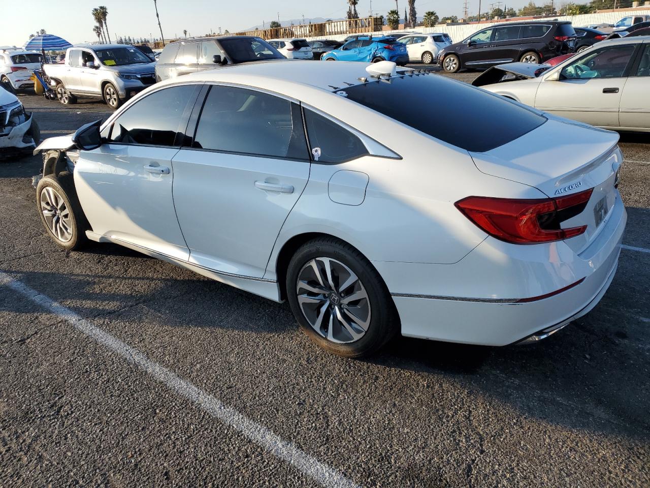 2018 Honda Accord VIN 1HGCV3F5XJA011782 Copart auction photo, front end damage thumbnail 2