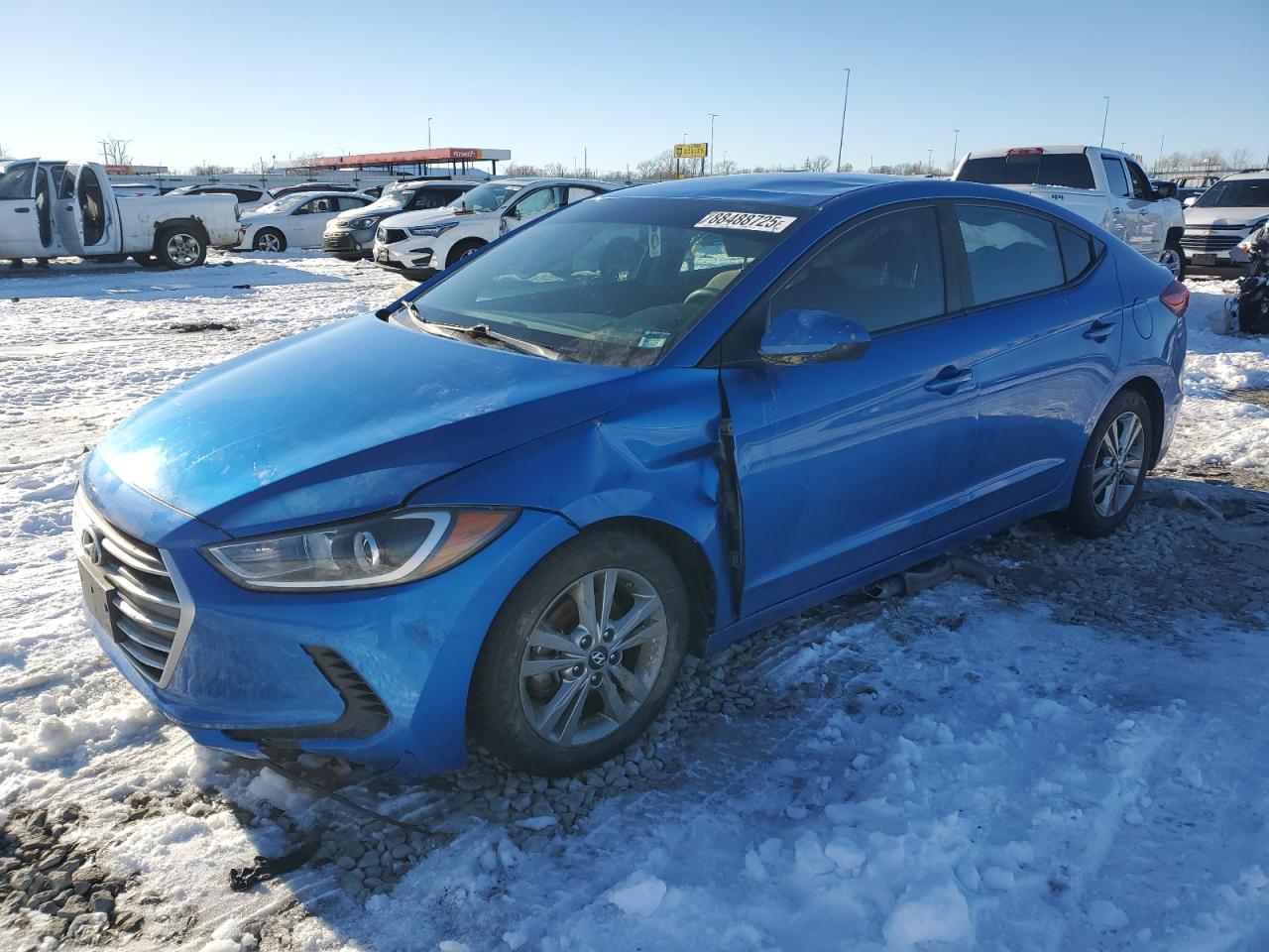 2017 Hyundai Elantra VIN KMHD84LF8HU212078