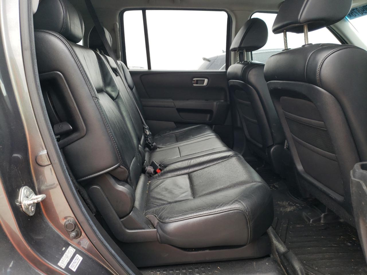 2011 Honda Pilot VIN 5FNYF4H56BB093216 Copart auction photo, front end / side damage thumbnail 11