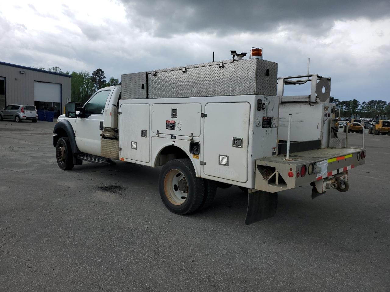 2012 Ford F450 VIN 1FDUF4GY3CEB87840 Copart auction photo, minor dent/scratches damage thumbnail 2