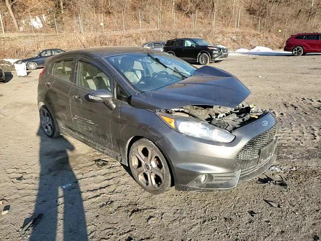 2019 Ford Fiesta VIN 3FADP4GX7KM116552 Copart auction photo, front end / side damage thumbnail 11