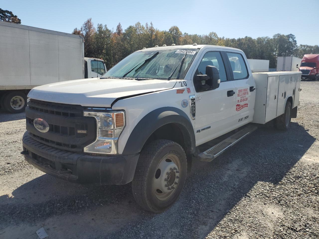 2020 Ford F450 VIN 1FD0W4HT7LEC43599