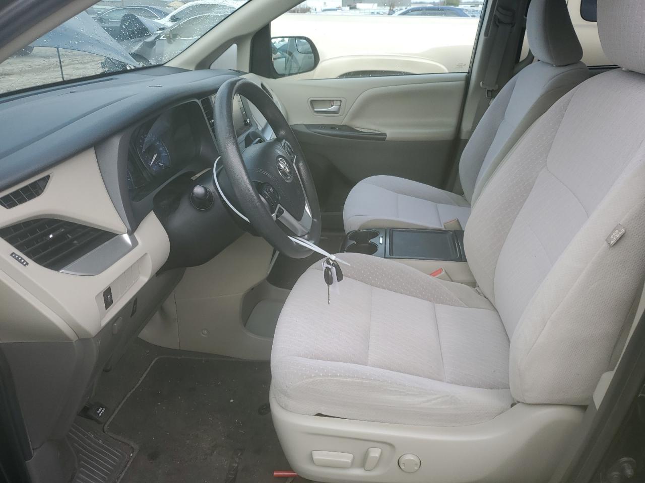 2020 Toyota Sienna VIN 5TDKZ3DC9LS035254 Copart auction photo, rear end damage thumbnail 7