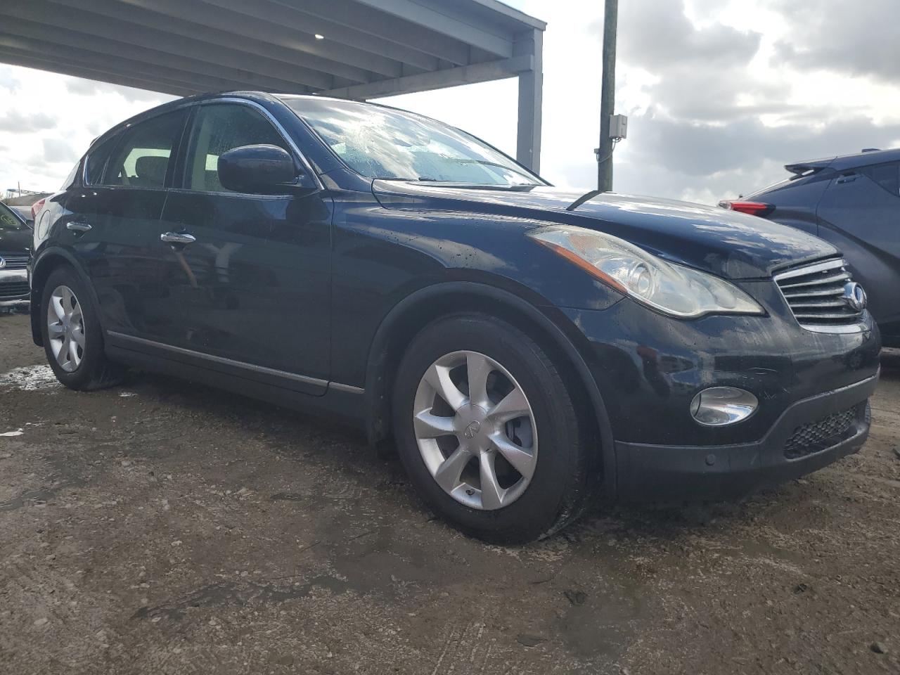 2010 Infiniti EX VIN JN1AJ0HPXAM701192 Copart auction photo, minor dent/scratches damage thumbnail 4