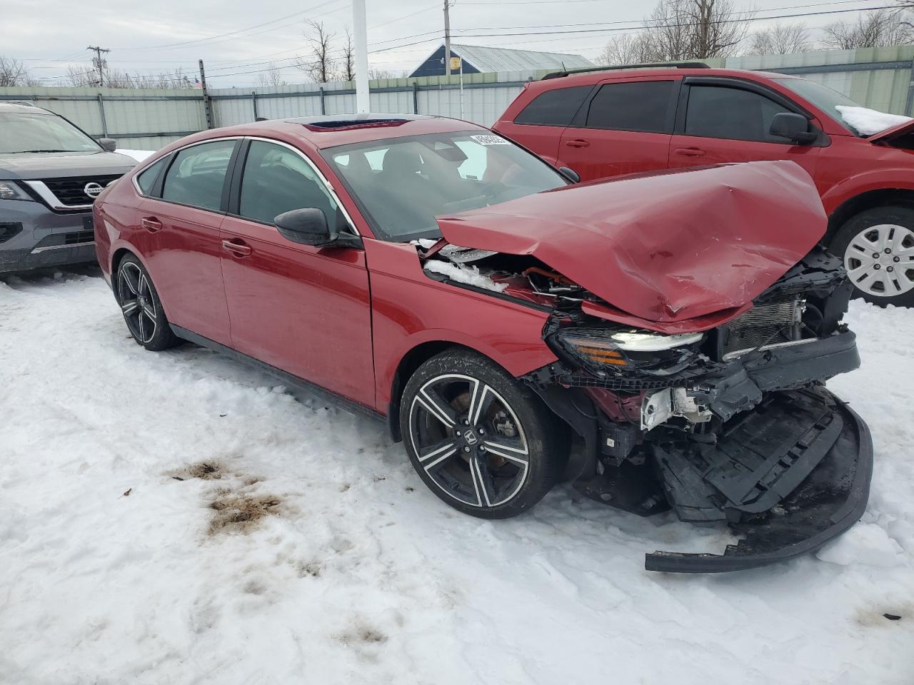 2024 Honda Accord VIN 1HGCY2F54RA054432 Copart auction photo, front end damage thumbnail 4