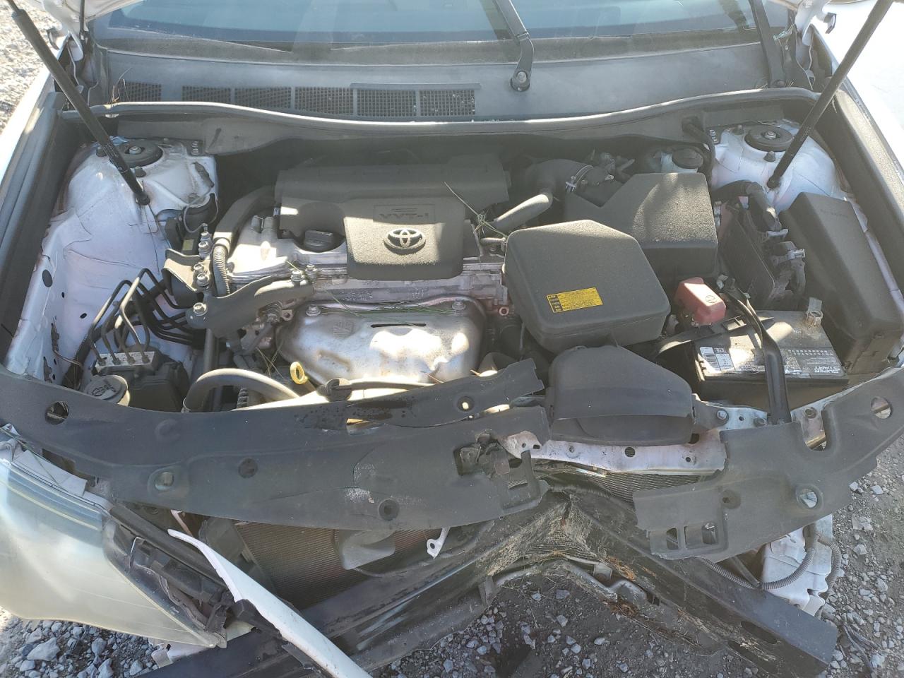 2014 Toyota Camry VIN 4T1BF1FK6EU334776 Copart auction photo, front end / side damage thumbnail 12