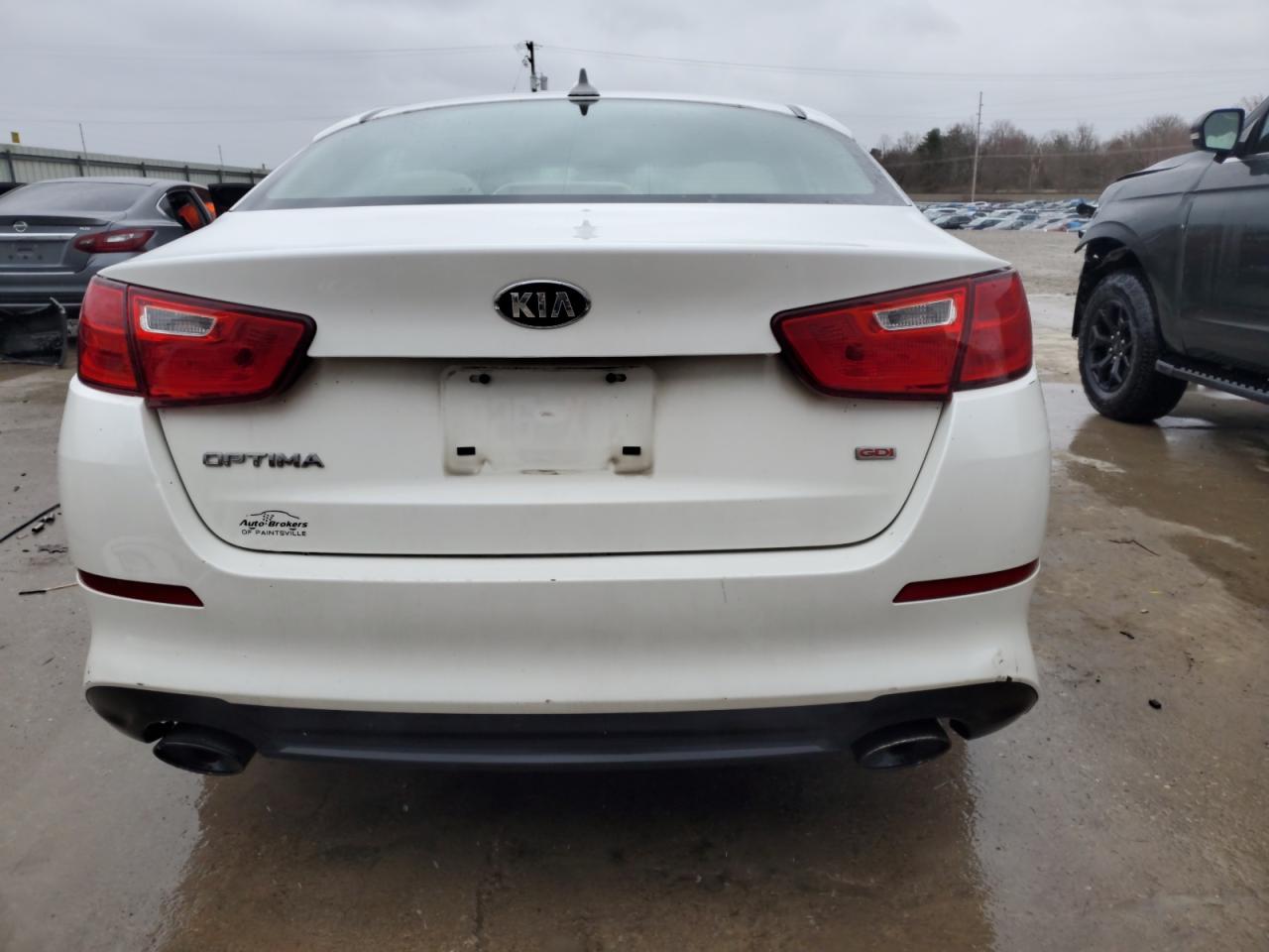 2015 KIA Optima VIN KNAGM4A75F5593112 Copart auction photo, front end damage thumbnail 6