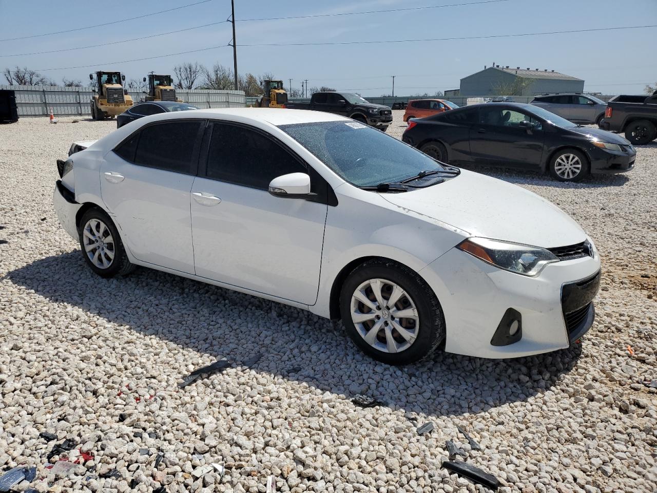 2014 Toyota Corolla VIN 5YFBURHE7EP149228 Copart auction photo, rear end damage thumbnail 4