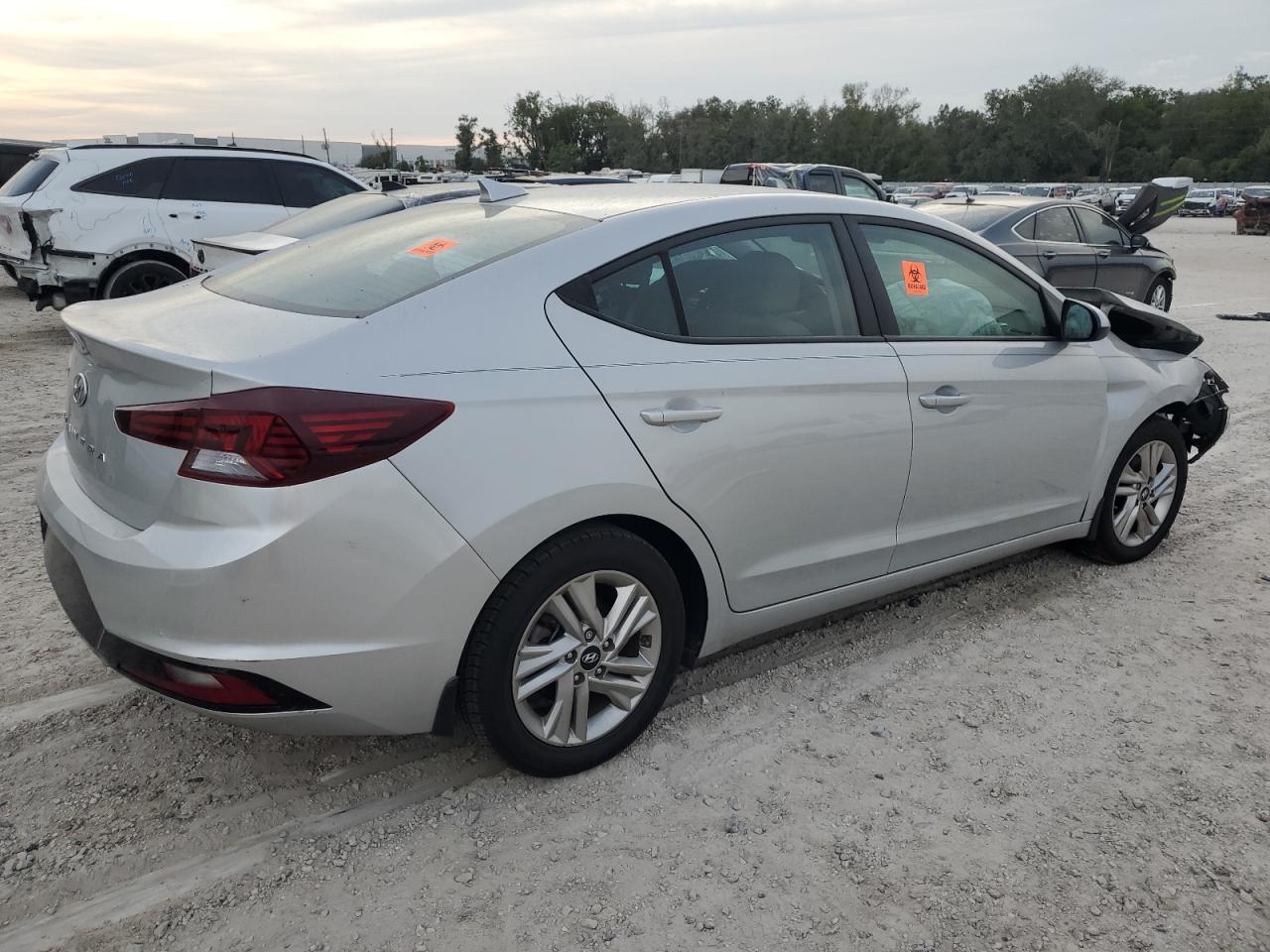 2019 Hyundai Elantra VIN 5NPD84LF6KH487678 Copart auction photo, front end damage thumbnail 3