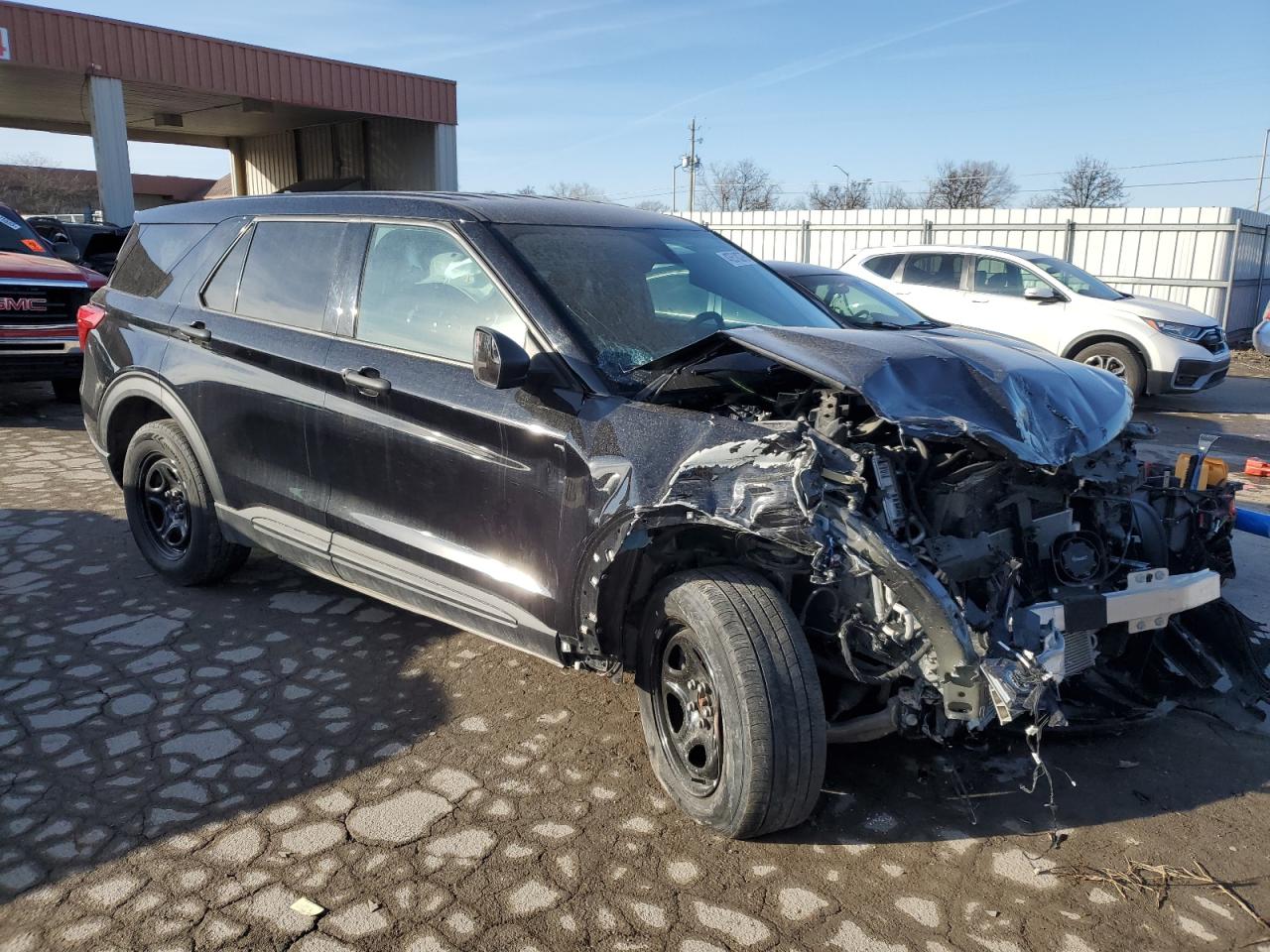 2020 Ford Explorer VIN 1FM5K8AB6LGC92775 Copart auction photo, front end damage thumbnail 4