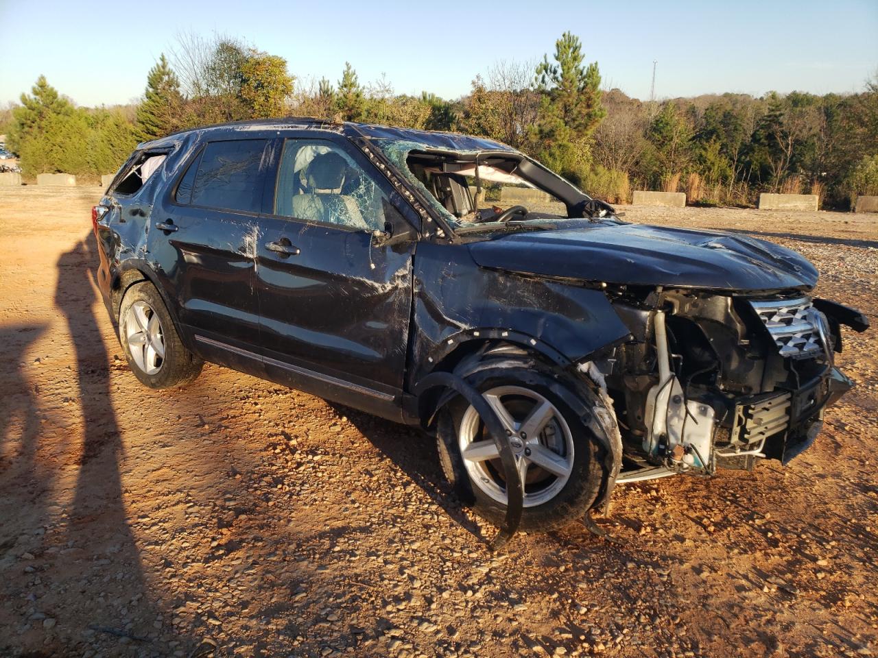 2018 Ford Explorer VIN 1FM5K7DH7JGC80108 Copart auction photo, rollover damage thumbnail 4