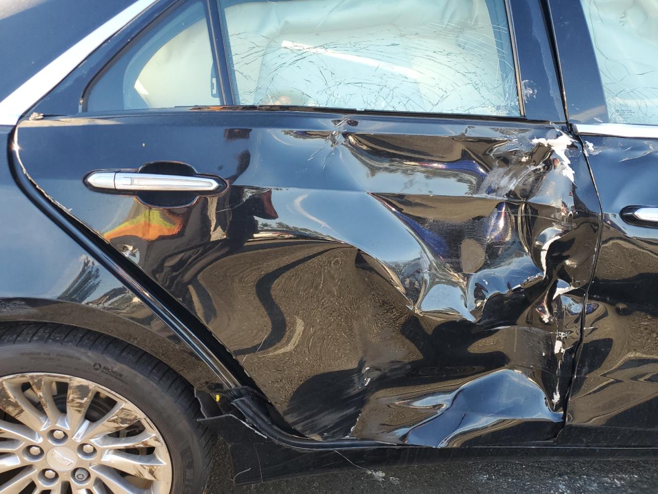 2016 Cadillac CTS VIN 1G6AT5SS8G0185760 Copart auction photo, all over / undercarriage damage thumbnail 11