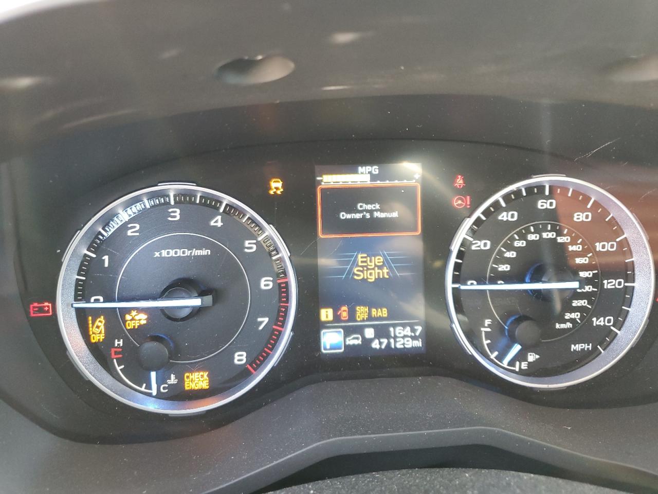 2020 Subaru Ascent VIN 4S4WMARD5L3472560 Copart auction photo, front end / minor dent/scratches damage thumbnail 9