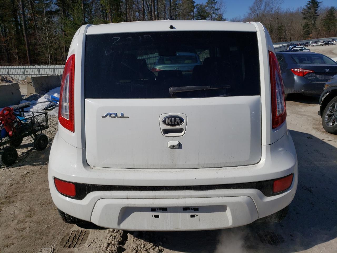 2013 KIA Soul VIN KNDJT2A6XD7770648 Copart auction photo, front end / mechanical damage thumbnail 6