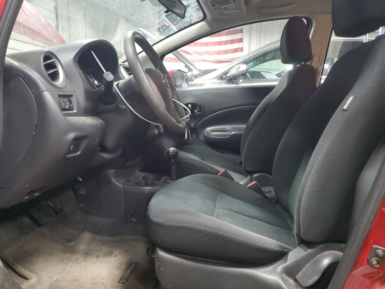 2014 Nissan Versa VIN 3N1CE2CP9EL431582 Copart auction photo, front end damage thumbnail 7