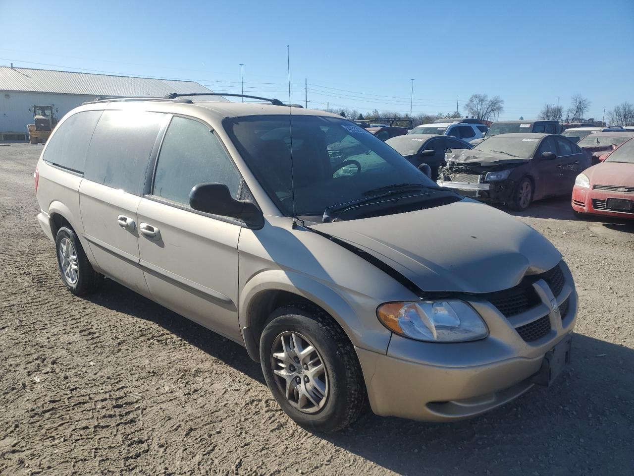 2002 Dodge Caravan VIN 1B4GP34372B656622 Copart auction photo, front end damage thumbnail 4