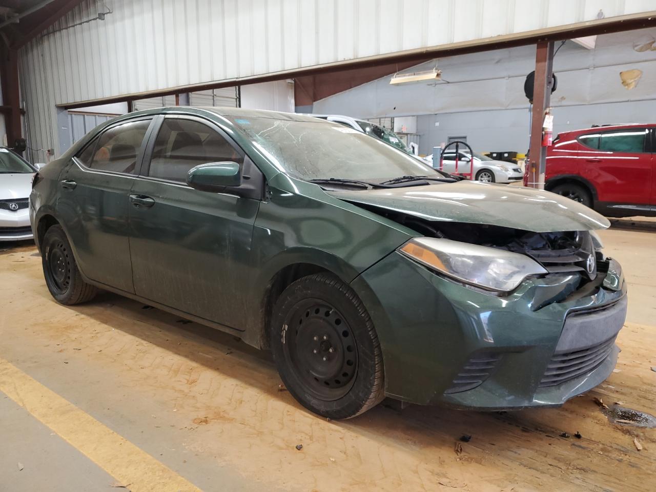 2014 Toyota Corolla VIN 2T1BURHE3EC125945 Copart auction photo, all over damage thumbnail 4